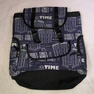 Doctor Who Backpack with drawstrings